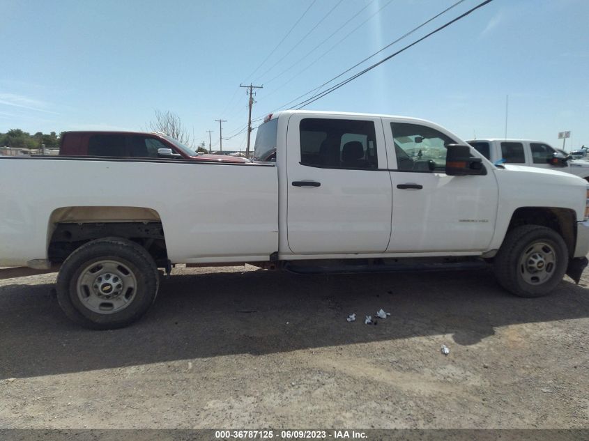 2018 CHEVROLET SILVERADO 2500HD WORK TRUCK - 1GC1CUEG8JF126758