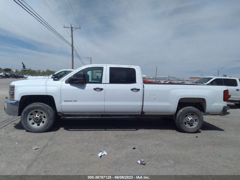 2018 CHEVROLET SILVERADO 2500HD WORK TRUCK - 1GC1CUEG8JF126758