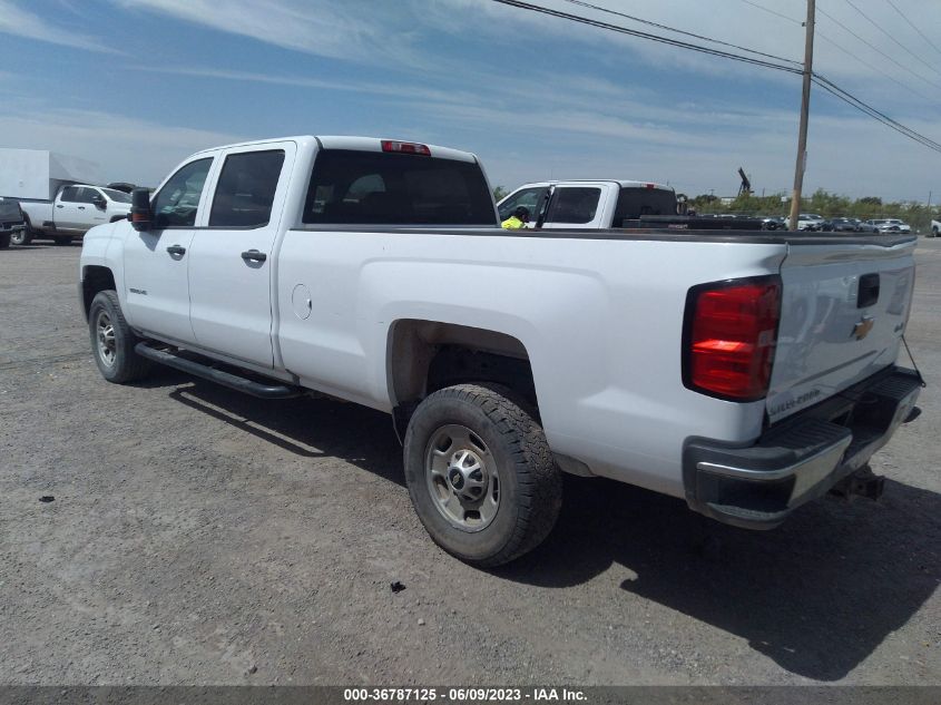 2018 CHEVROLET SILVERADO 2500HD WORK TRUCK - 1GC1CUEG8JF126758