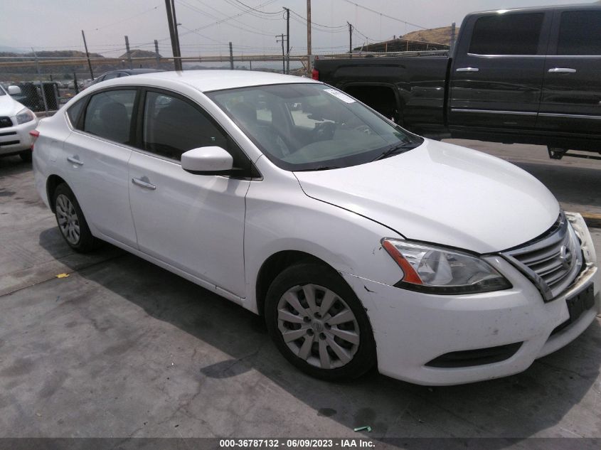 2015 NISSAN SENTRA SR/SL/S/SV/FE+ S - 3N1AB7AP6FY250623