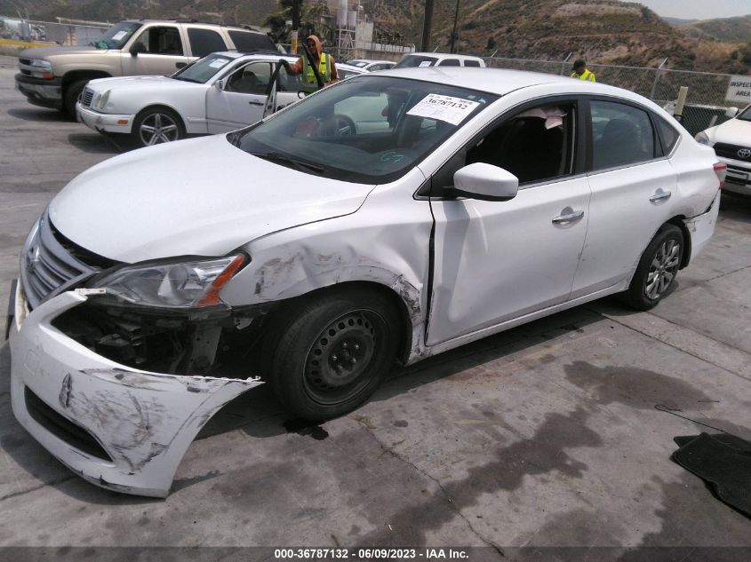 2015 NISSAN SENTRA SR/SL/S/SV/FE+ S - 3N1AB7AP6FY250623