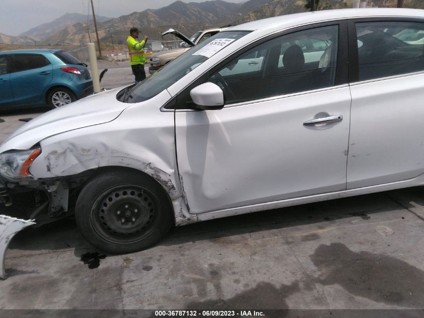 2015 NISSAN SENTRA SR/SL/S/SV/FE+ S - 3N1AB7AP6FY250623