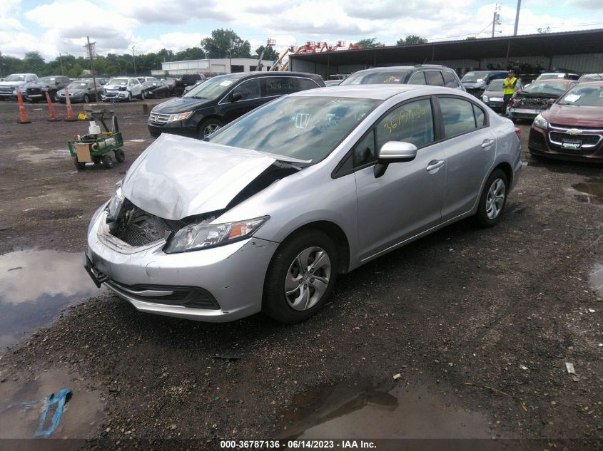 2015 HONDA CIVIC SEDAN LX - 19XFB2F51FE236577