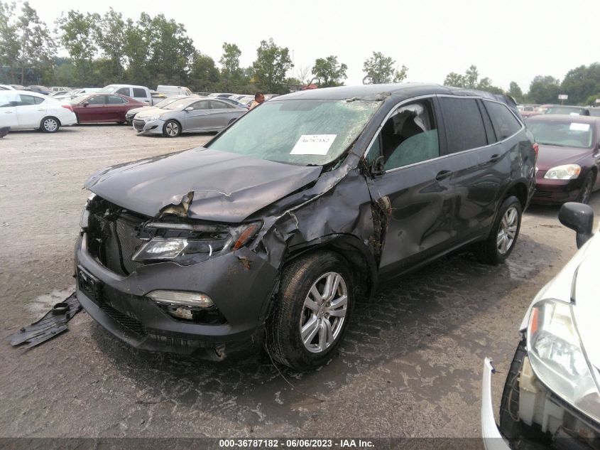 2018 HONDA PILOT LX - 5FNYF6H15JB051661