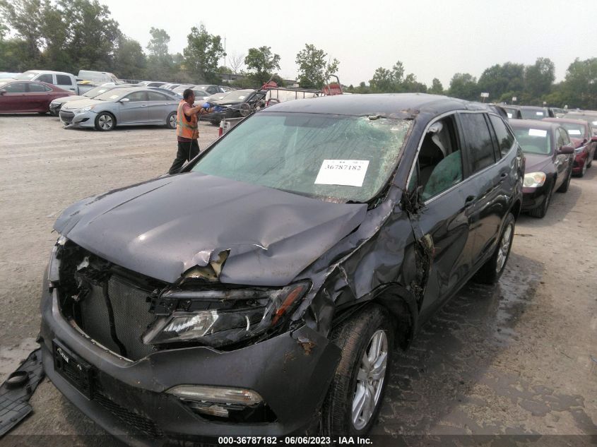 2018 HONDA PILOT LX - 5FNYF6H15JB051661