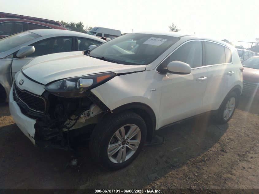 2018 KIA SPORTAGE LX - KNDPMCAC9J7449411