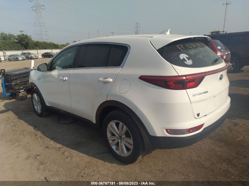 2018 KIA SPORTAGE LX - KNDPMCAC9J7449411