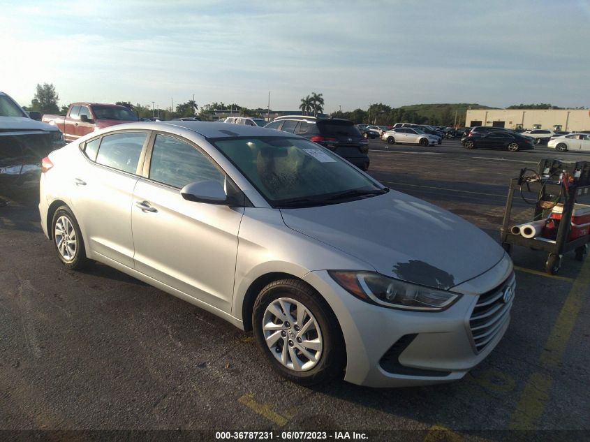 2017 HYUNDAI ELANTRA SE - 5NPD74LF7HH146494