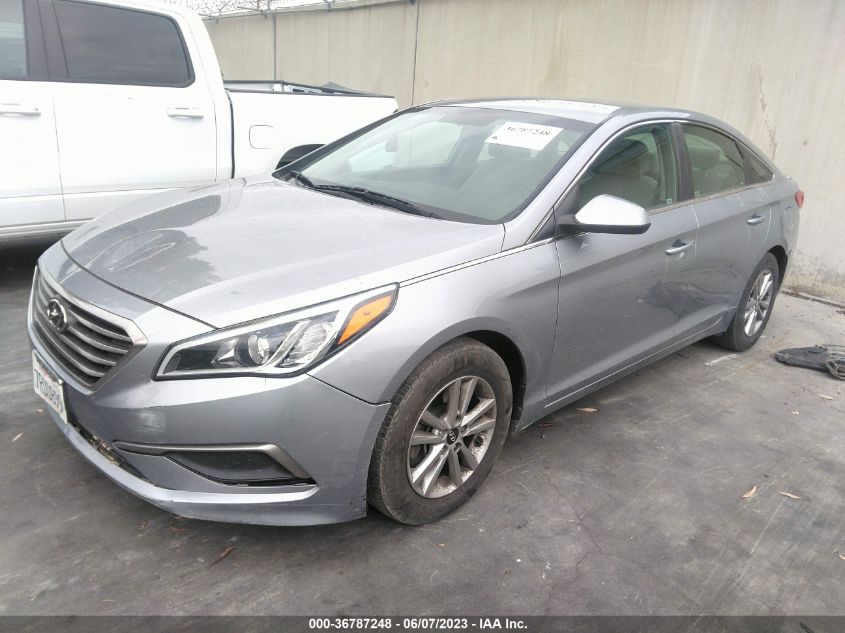 2016 HYUNDAI SONATA 2.4L SE - 5NPE24AF3GH339049