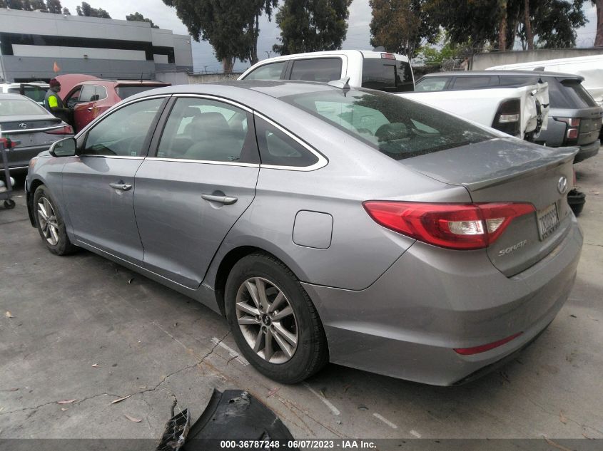 2016 HYUNDAI SONATA 2.4L SE - 5NPE24AF3GH339049