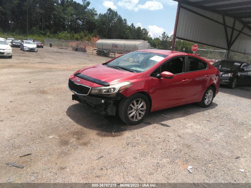 2017 KIA FORTE S - 3KPFL4A79HE093169