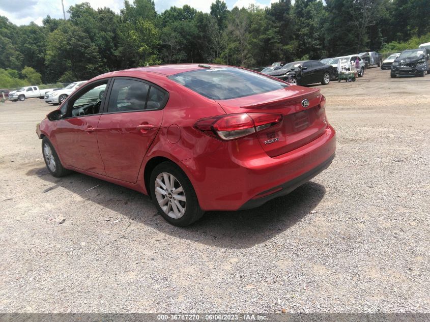 2017 KIA FORTE S - 3KPFL4A79HE093169