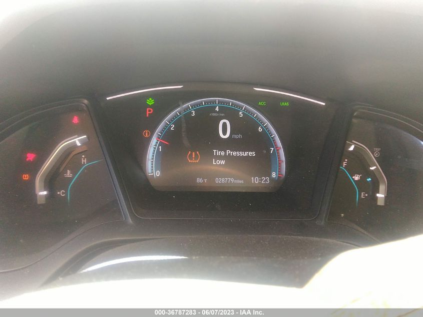 2019 HONDA CIVIC SEDAN LX - 19XFC2F62KE038879
