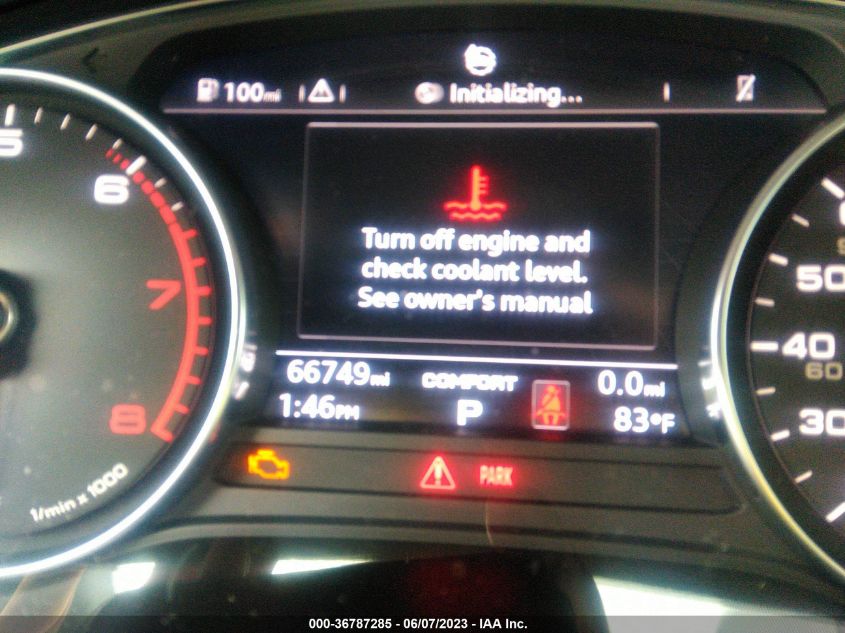 2019 AUDI A5 SPORTBACK PREMIUM - WAUANCF58KA064159