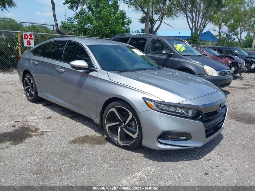2020 HONDA ACCORD SEDAN SPORT - 1HGCV1F34LA151803