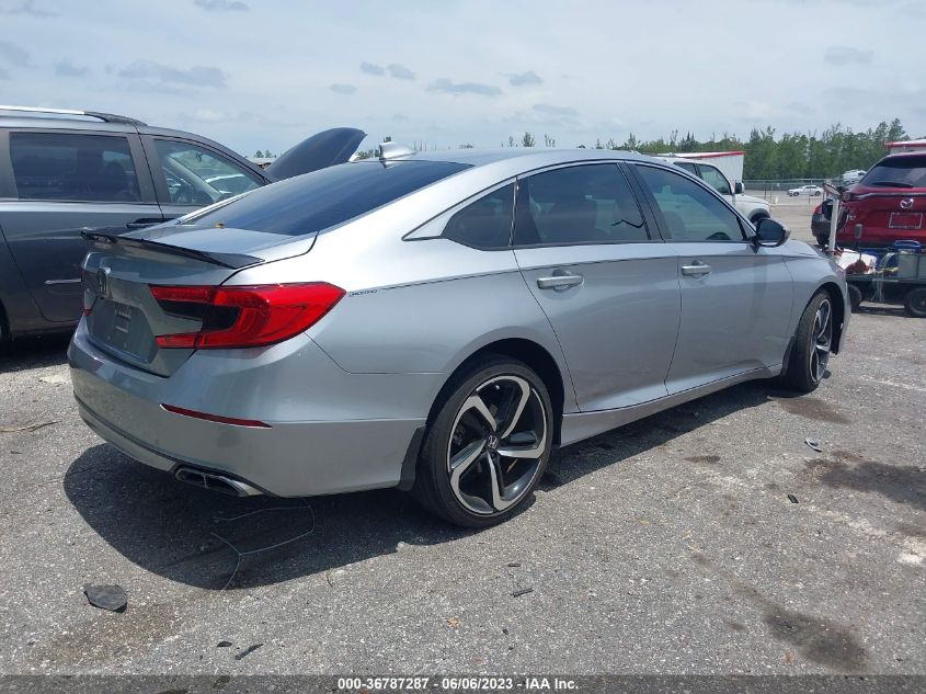 2020 HONDA ACCORD SEDAN SPORT - 1HGCV1F34LA151803