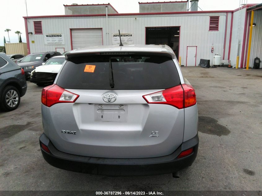 2015 TOYOTA RAV4 LE - 2T3BFREV3FW293946