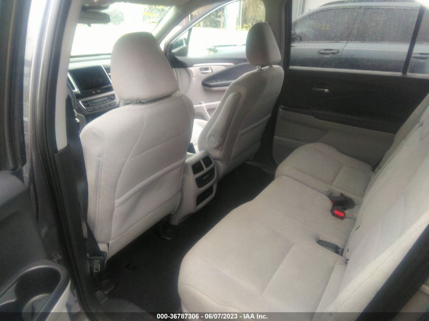 2016 HONDA PILOT EX - 5FNYF6H40GB016531