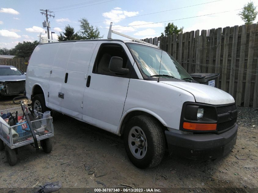 2014 CHEVROLET EXPRESS CARGO VAN - 1GCSGAFX7E1137260