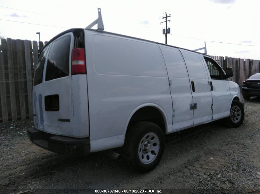 2014 CHEVROLET EXPRESS CARGO VAN - 1GCSGAFX7E1137260