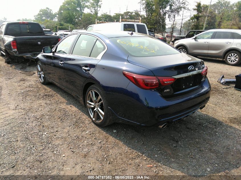 2021 INFINITI Q50 3.0T SIGNATURE EDITION - JN1EV7CRXMM754793