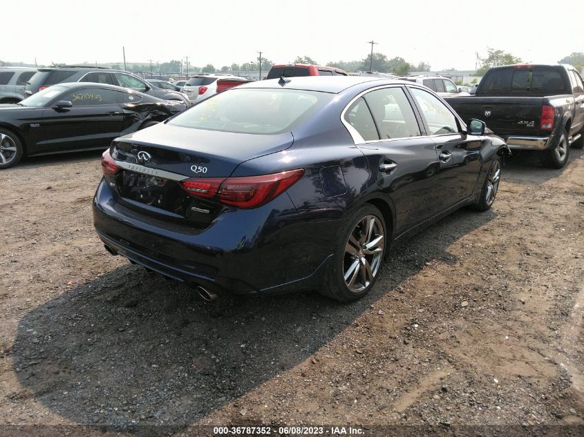 2021 INFINITI Q50 3.0T SIGNATURE EDITION - JN1EV7CRXMM754793