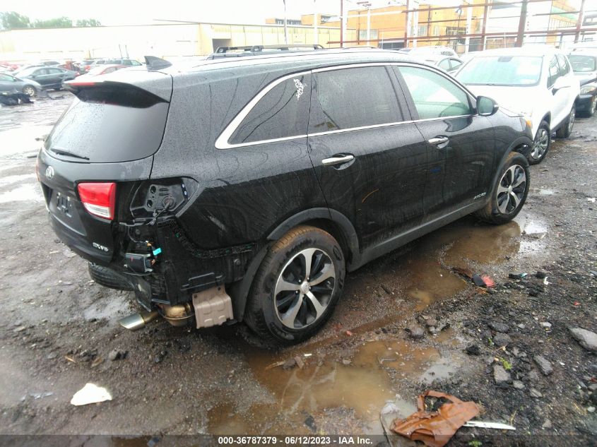 2017 KIA SORENTO EX V6 - 5XYPHDA51HG336531