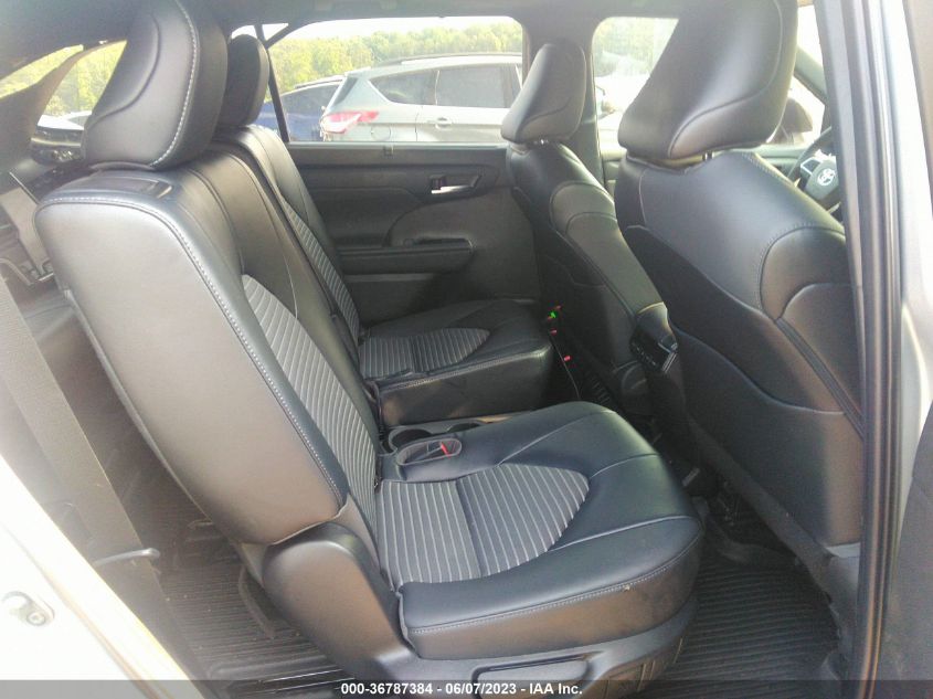 2022 TOYOTA HIGHLANDER XSE - 5TDJZRAH4NS137109