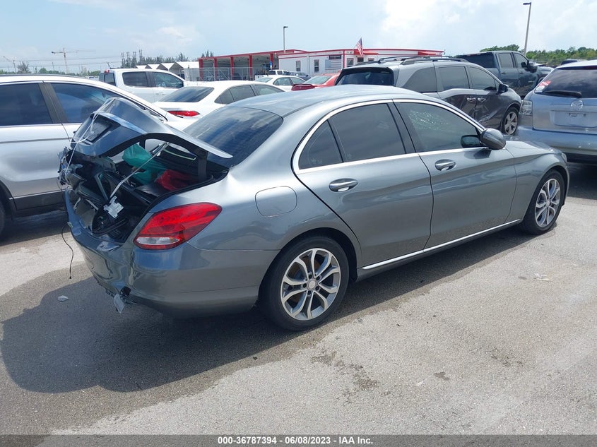 VIN 55SWF4JB2HU198916 2017 MERCEDES-BENZ C-CLASS C 300