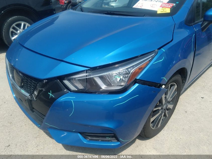 2021 NISSAN VERSA SV - 3N1CN8EV7ML830049