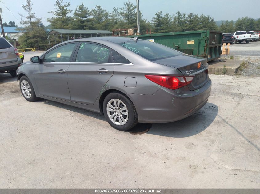 2013 HYUNDAI SONATA GLS PZEV - 5NPEB4AC7DH563362