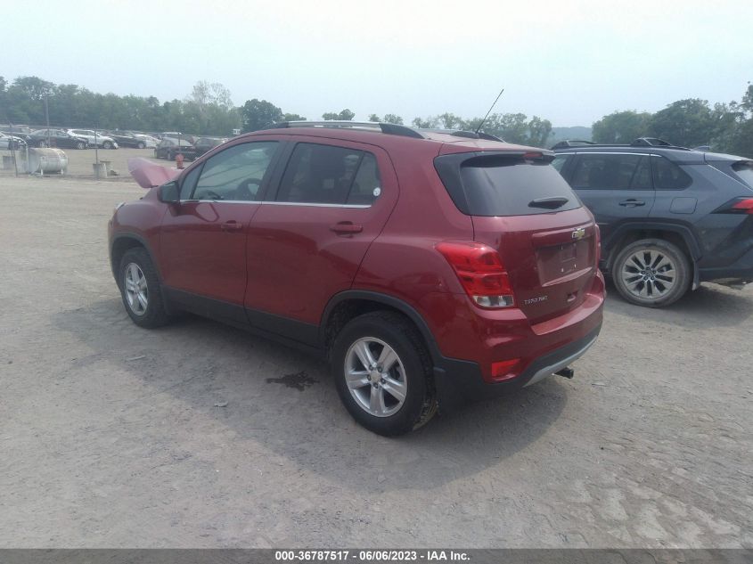 2019 CHEVROLET TRAX LT - 3GNCJPSB2KL211053