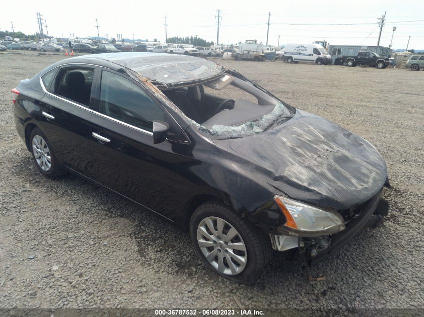 2015 NISSAN SENTRA S - 3N1AB7AP1FY254112