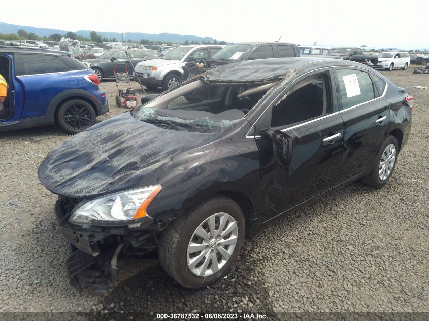 2015 NISSAN SENTRA S - 3N1AB7AP1FY254112