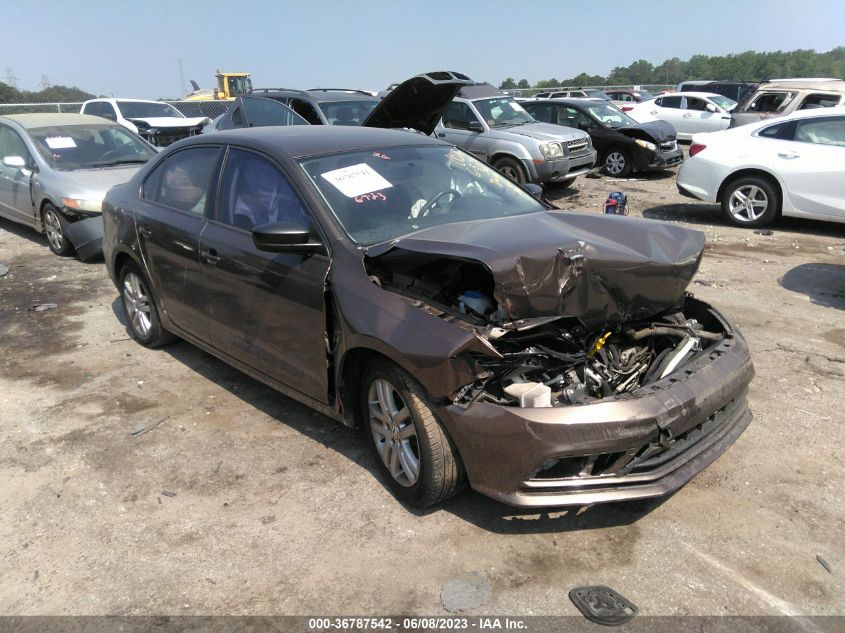 2015 VOLKSWAGEN JETTA SEDAN 2.0L S W/TECHNOLOGY - 3VW2K7AJ0FM230028