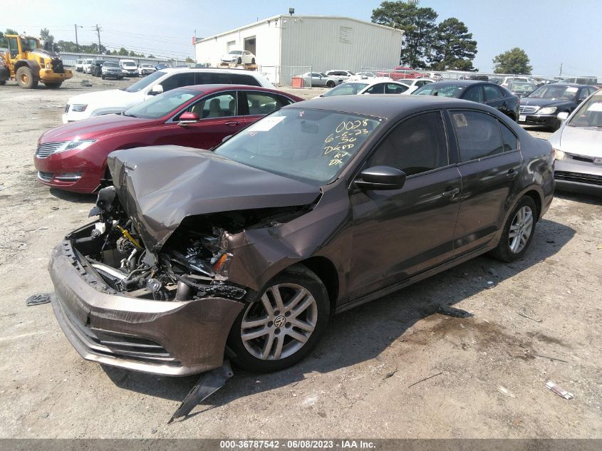 2015 VOLKSWAGEN JETTA SEDAN 2.0L S W/TECHNOLOGY - 3VW2K7AJ0FM230028