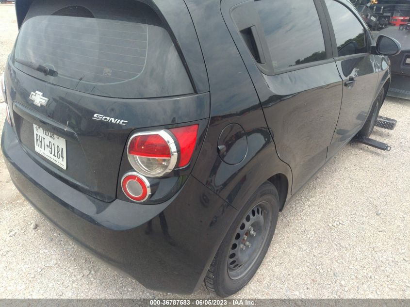 2015 CHEVROLET SONIC LS - 1G1JB6SHXF4162068