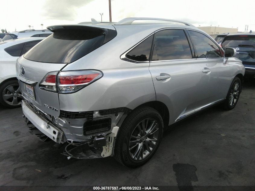 2013 LEXUS RX 450H - JTJBC1BA8D2443158