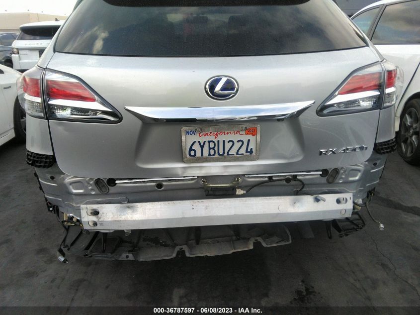 2013 LEXUS RX 450H - JTJBC1BA8D2443158