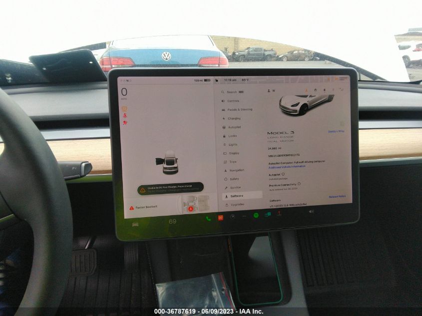 2021 TESLA MODEL 3 LONG RANGE - 5YJ3E1EB3MF003173