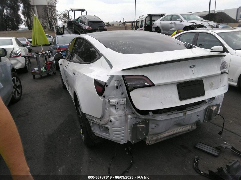 2021 TESLA MODEL 3 LONG RANGE - 5YJ3E1EB3MF003173