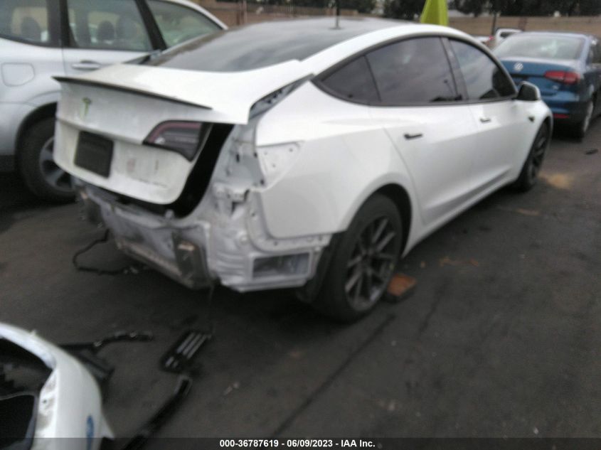 2021 TESLA MODEL 3 LONG RANGE - 5YJ3E1EB3MF003173