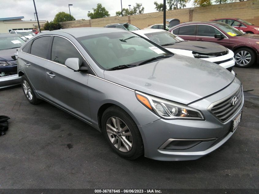 2017 HYUNDAI SONATA SE - 5NPE24AF6HH497032