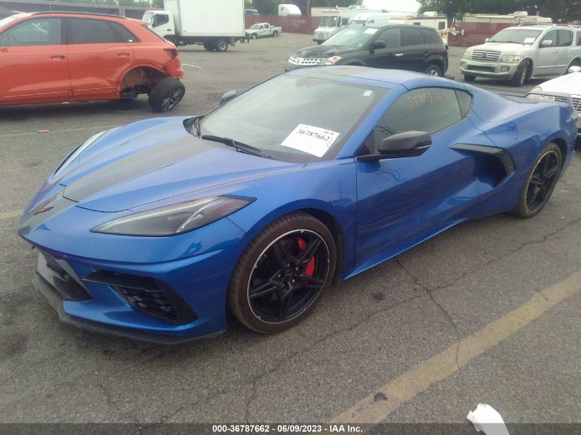 2021 CHEVROLET CORVETTE 2LT - 1G1YB2D42M5103038