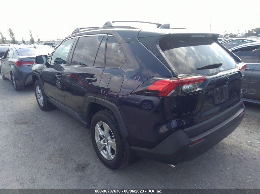 2020 TOYOTA RAV4 HYBRID XLE - 2T3RWRFV6LW054013