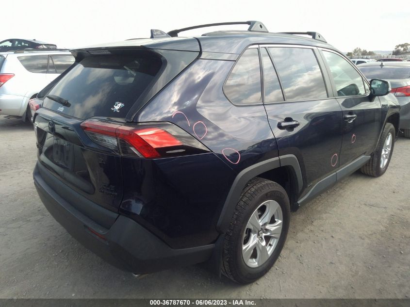 2020 TOYOTA RAV4 HYBRID XLE - 2T3RWRFV6LW054013