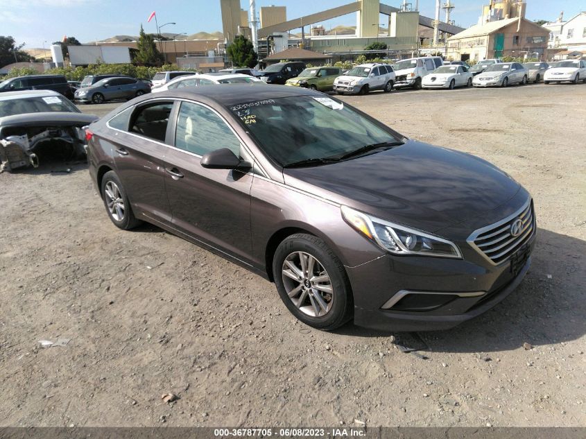 2017 HYUNDAI SONATA 2.4L - 5NPE24AF7HH485410