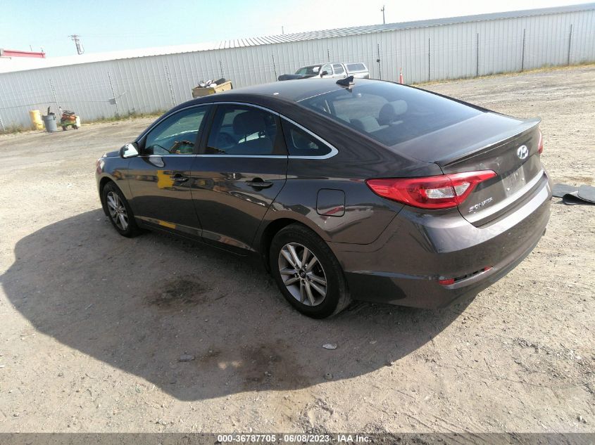 2017 HYUNDAI SONATA 2.4L - 5NPE24AF7HH485410