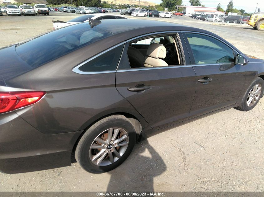 2017 HYUNDAI SONATA 2.4L - 5NPE24AF7HH485410