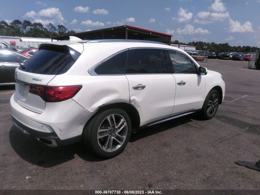 2017 ACURA MDX W/ADVANCE PKG - 5FRYD3H83HB006874
